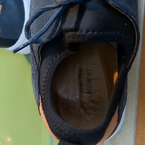 𝅺JOHNSTON and Murphy suede and leather sneakers Size 17 - Picture 5 of 5